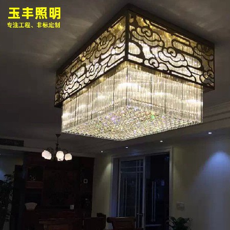 Creative hotel lobby lamps